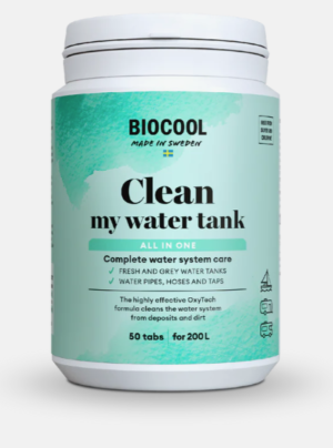 Vesisäiliön puhdistustabletit BioCool 200 l