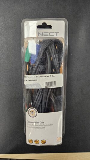 RCA-kaapeli 3x uros-uros 3.0m