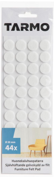 Huopatarra pieni pyöreä 20mm