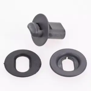 Akkukotelon kannen kiinnike