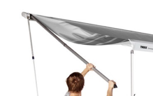 Thule sivuseinän tanko RBS G2 250cm syvään kotelomarkiisiin