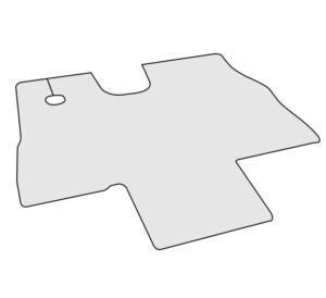 Matto ohjaamon Ducato 2007-2014 kumi