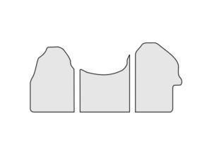 Matto ohjaamon Sprinter W910 2018- kumi