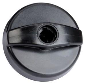 Korkki diesel-säiliöön musta Zadi