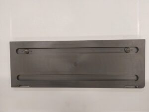 Jääkaapin talvisuoja harmaa WA120, 370 x 130 mm, lyhyempi "pakoputkiversio"