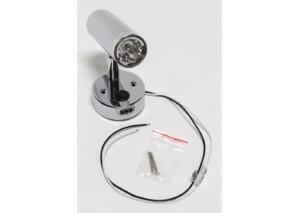 Lukulamppu kromi + usb Kabe