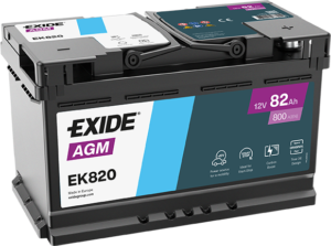 Akku EXIDE 82Ah AGM 800A