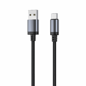 Punottu kaapeli USB-A->USB-C 30W 2m