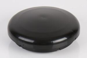 Kattoventtiili, musta, halkaisija 200mm