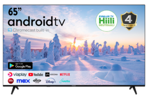 Finlux 65″ G9 Android TV (2025) HUOM.Takuuhuollettu