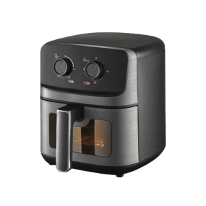 Airfryer/ilmakypsennin ikkunalla Emax 4,5l