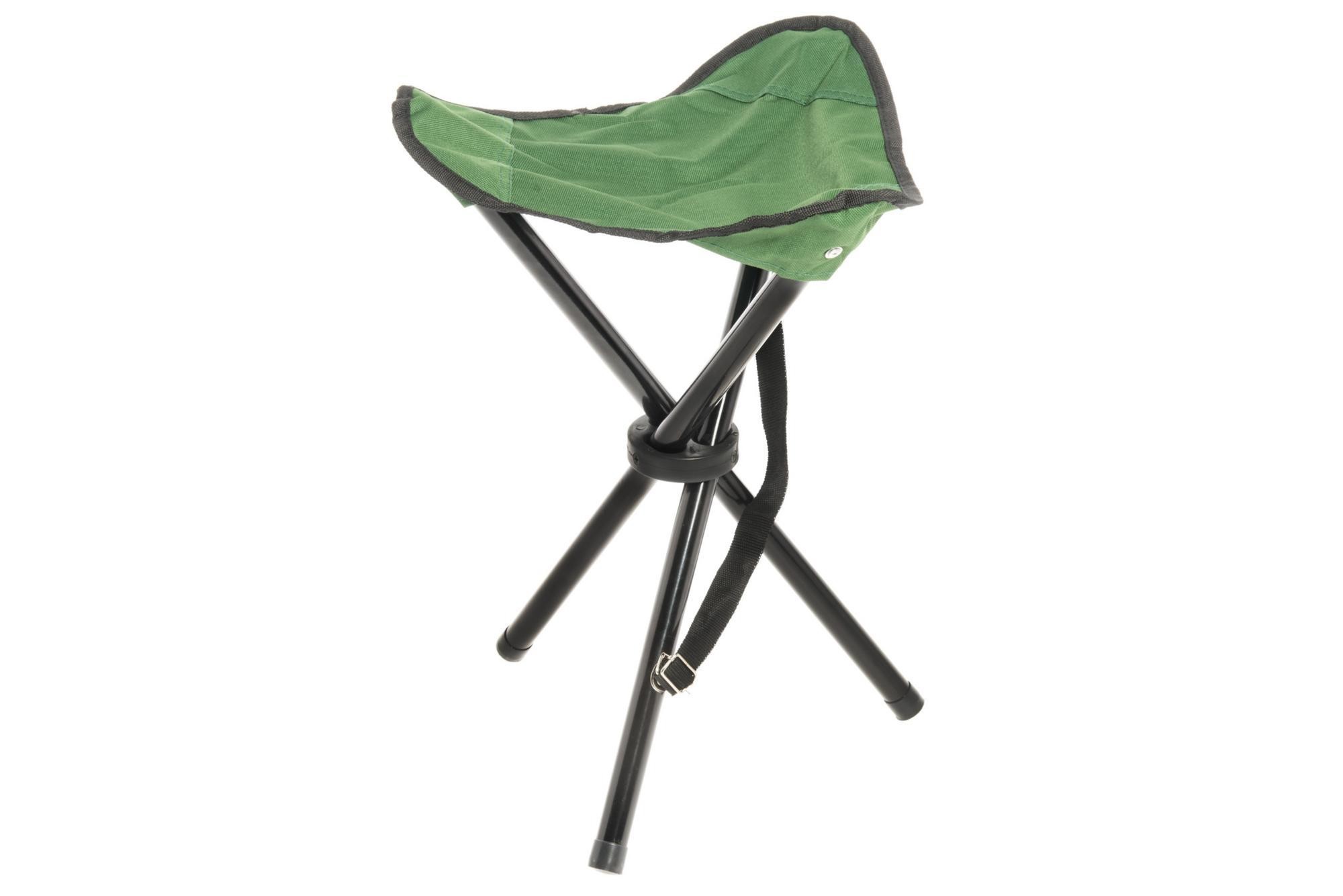 Tuoli kolmijalkatuoli Erä Outdoors teräs musta ja vihreä - Image 2