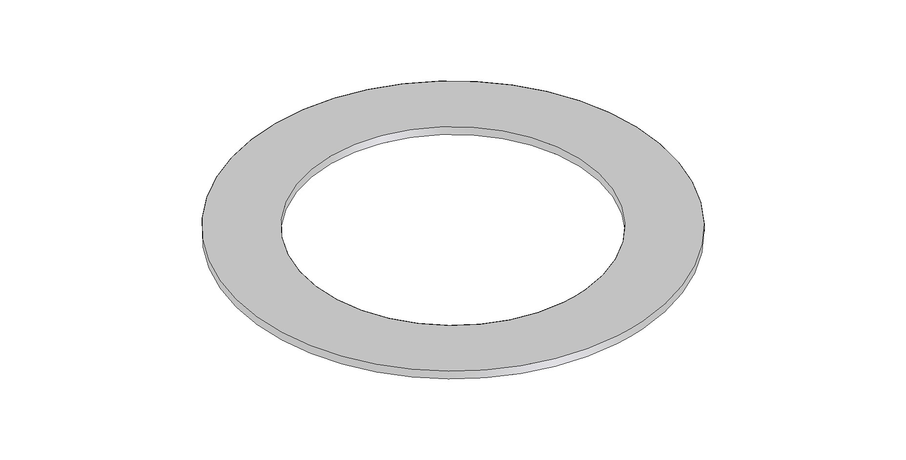 Välirengas 72/105 mm kääntyvään suihkus.