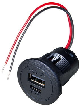 USB-C/A pistorasia 5V