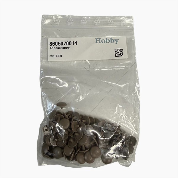 Ruuvin peitenappi Maple tumma Hobby