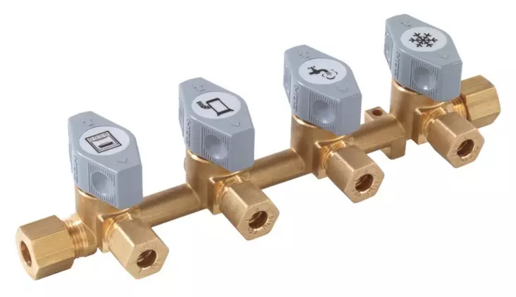 Neloissulkuhana 8mm kaasuputkelle