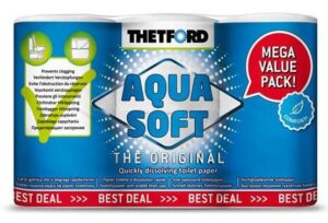 Thetford Aqua Soft wc paperi 6rl, value pack