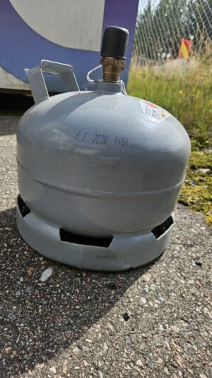 Kaasupullo sisältö 5 kg teräspullo